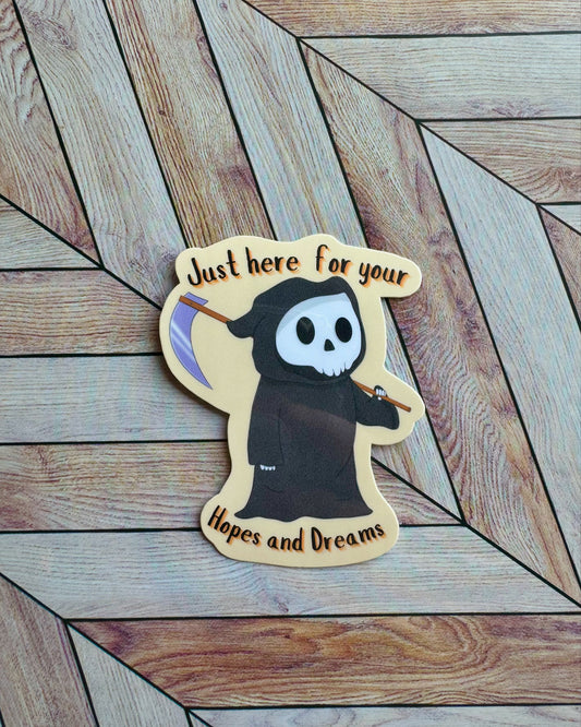 Grim Reaper Sticker