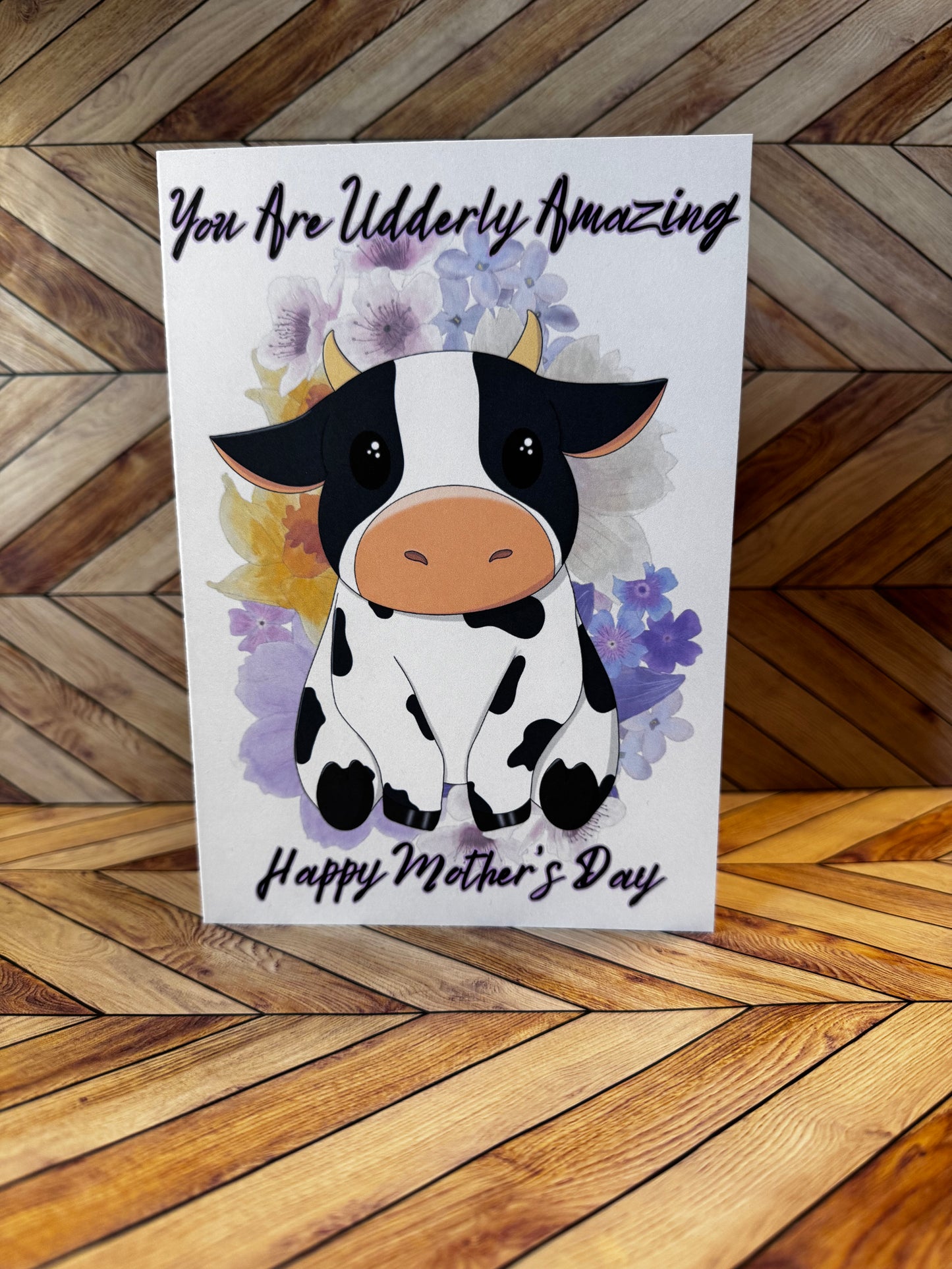 Udderly Amazing Mother's Day Card