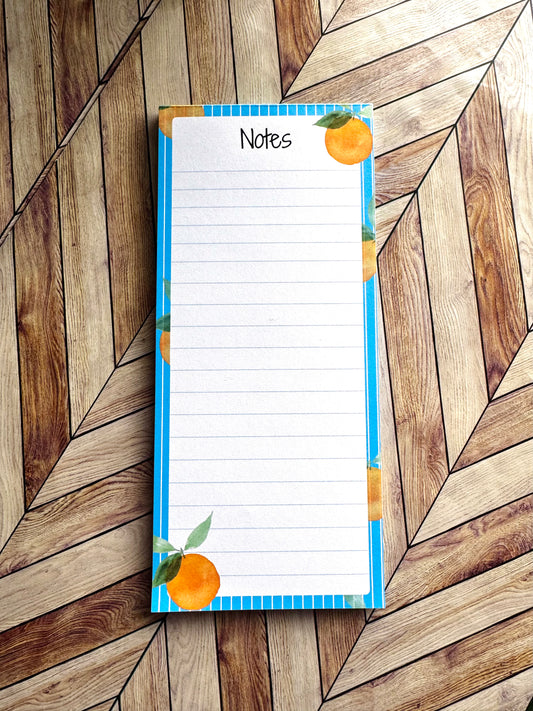 Orange Notepad