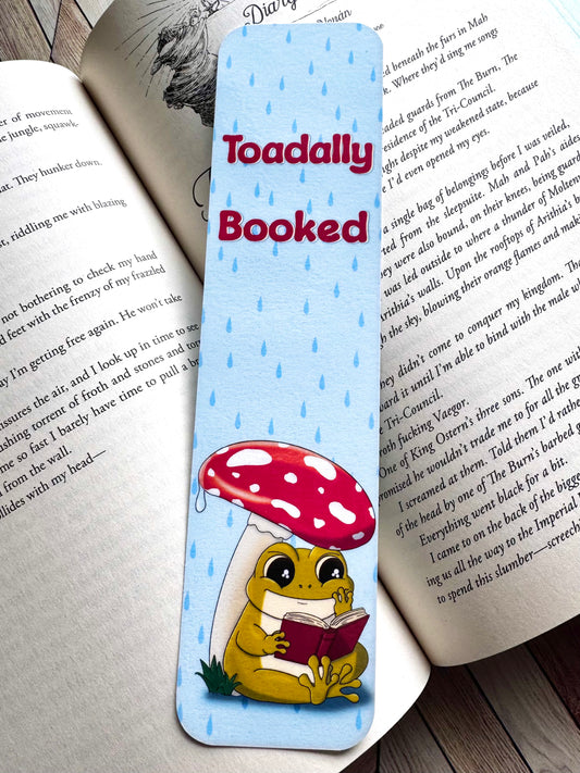 Toadally Booked Bookmark