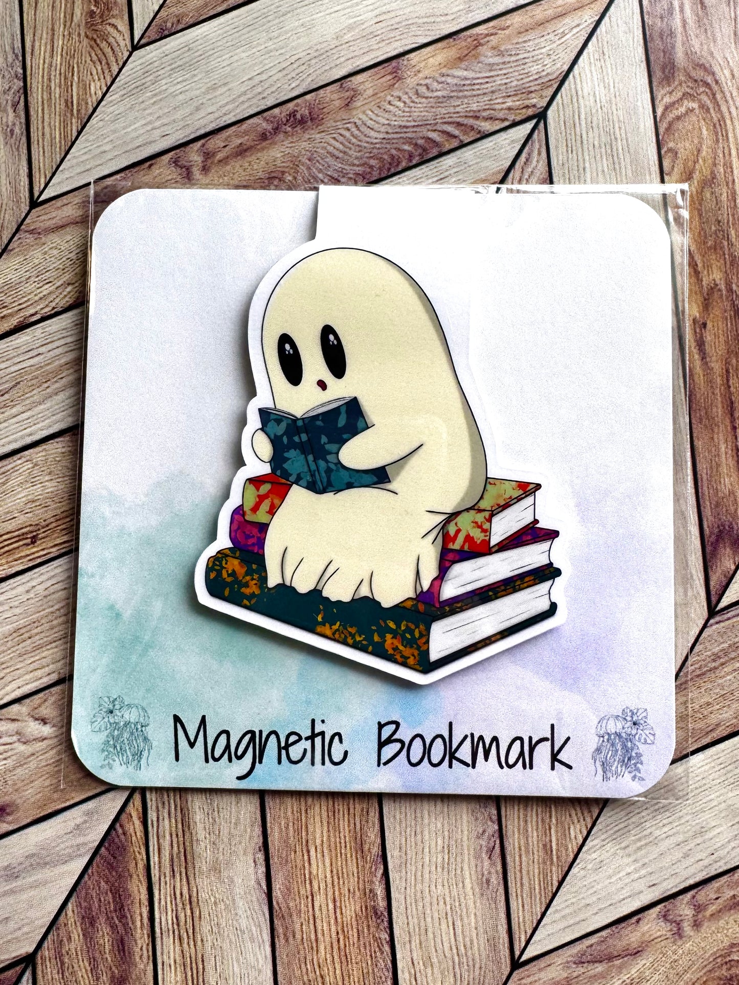 Reading Ghost Magnetic Bookmark