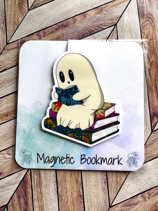 Reading Ghost Magnetic Bookmark