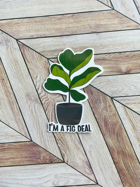 Fig Deal Sticker