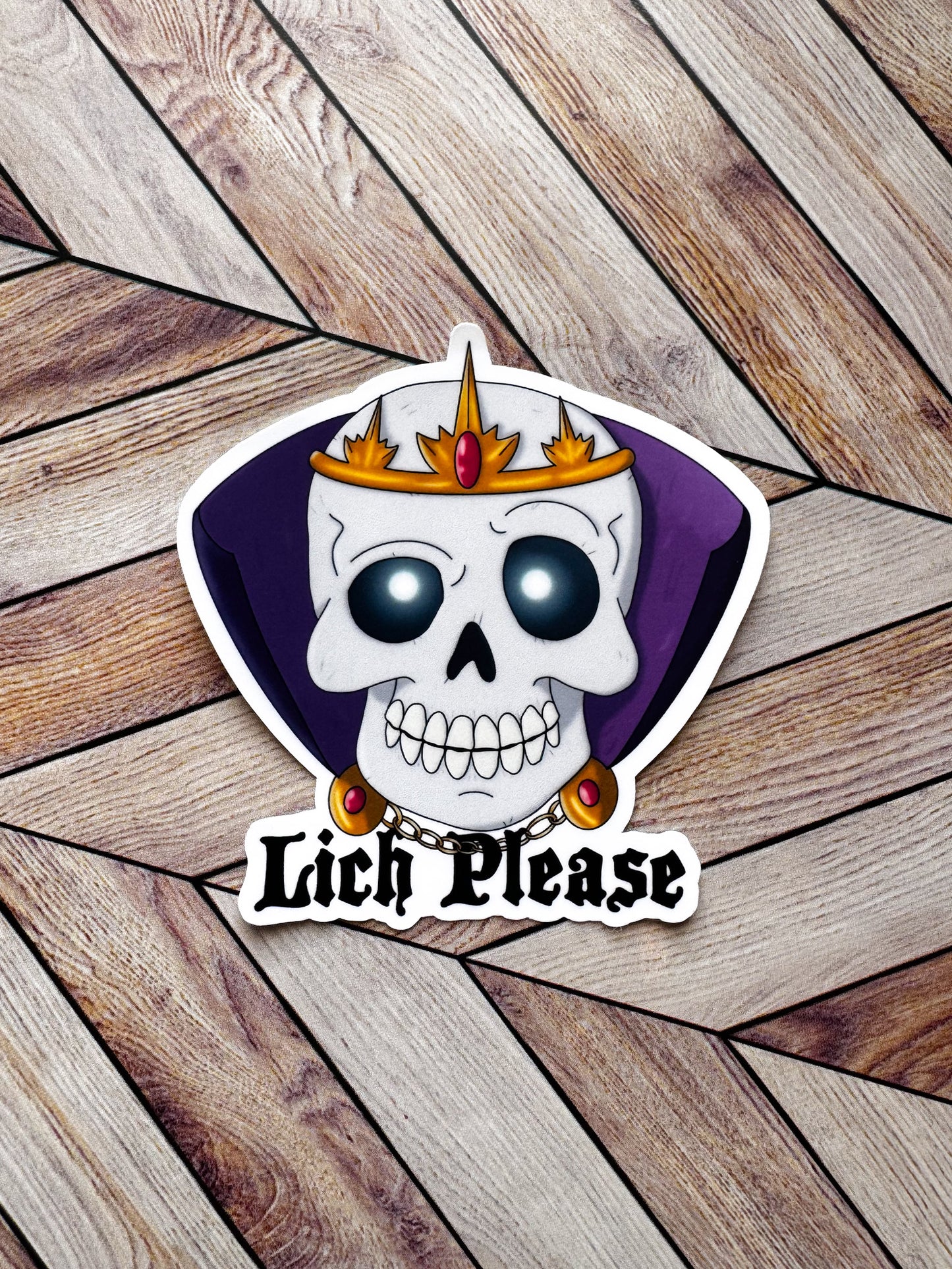 Lich Please Stcker