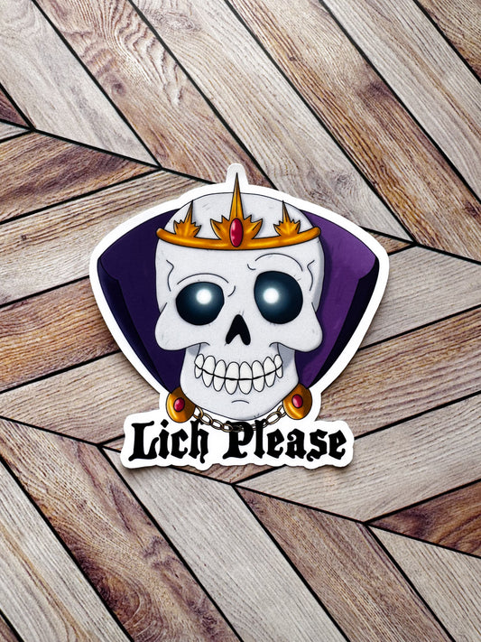 Lich Please Stcker