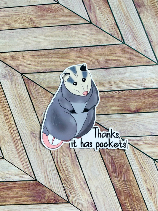 Opossum Sticker