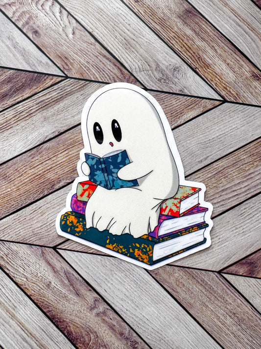 Reading Ghost Sticker