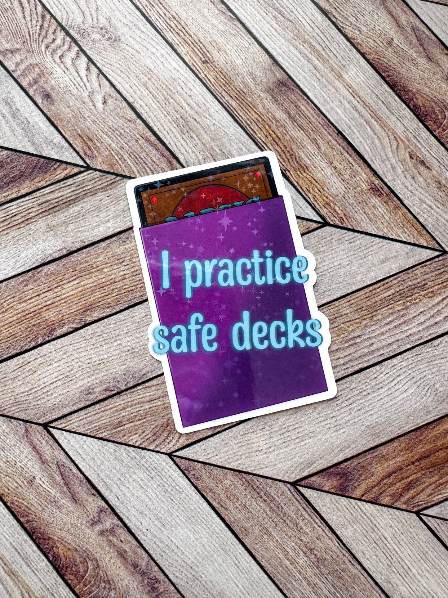 MTG Practice Safe Decks Sticker