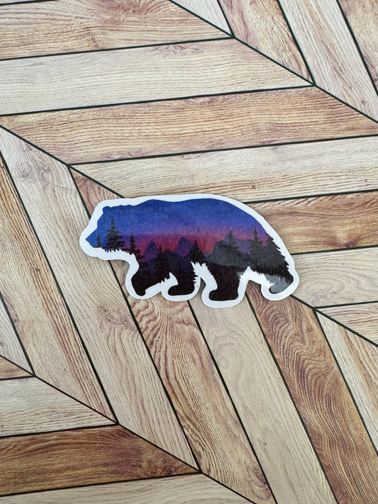 Watercolor Bear Magnet