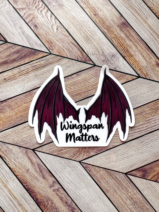 Wingspan Matters Sticker